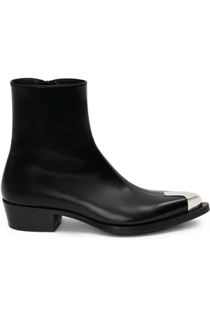 Alexander McQueen Men Boots - Punk leather boots