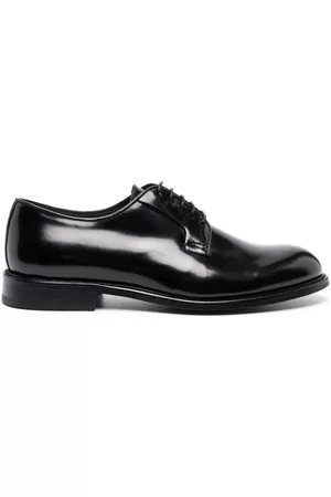 D4.0 Men Shoes - Lace-up leather derby shoes