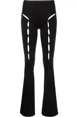 RUI Cut-out flared trousers