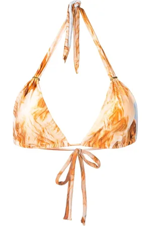 Lenny Niemeyer Tie-dye print bikini top