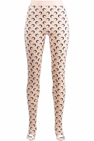 Marine Serre All over moon pattern leggings