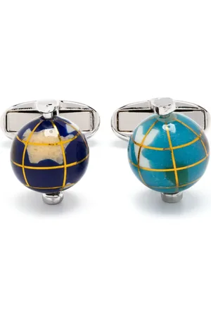 Paul Smith Globe contrasting cufflinks