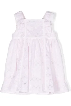 PATACHOU Embroidered sleeveless dress