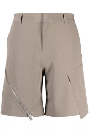 HELIOT EMIL Straight-leg utility shorts