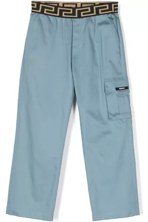 VERSACE Greca straight-leg trousers