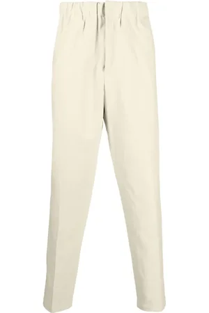 Jil Sander Elasticated-waistband cotton trousers
