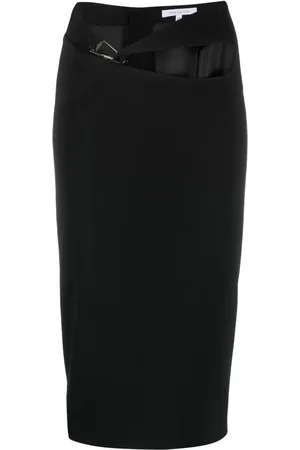 Patrizia Pepe Cut-out detailing pencil skirt