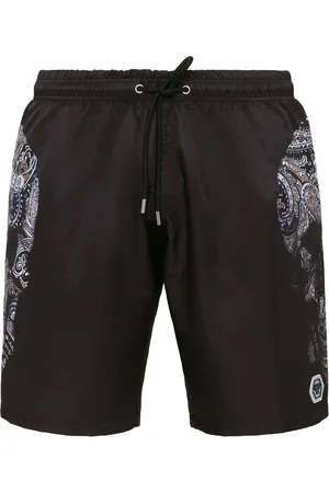 Philipp Plein Skull-print swim shorts