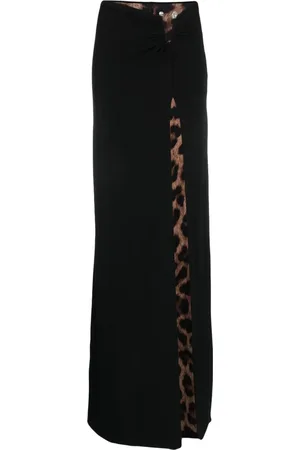 Philipp Plein Ruched maxi skirt
