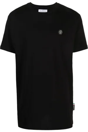 Philipp Plein Skull&Bones-print cotton T-shirt