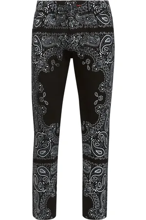 Philipp Plein Bandana-print skinny jeans