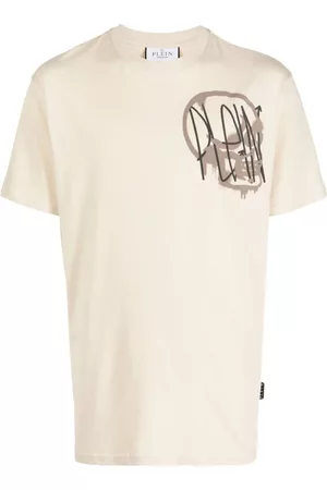 Philipp Plein Men Long Sleeve Polo Shirts - SS round-neck T-shirt
