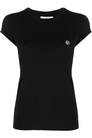 Philipp Plein Women T-shirts - Logo-patch T-shirt