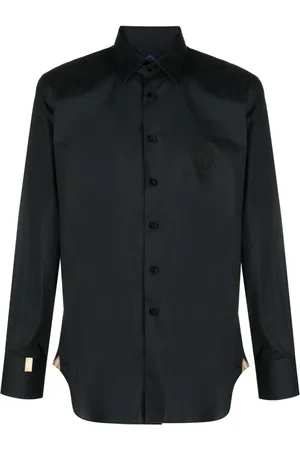 BILLIONAIRE Embroidered-logo shirt