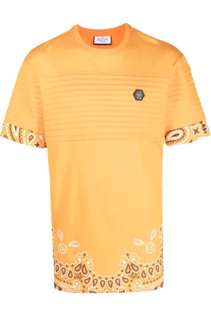 Philipp Plein Bandana-print short-sleeve T-shirt