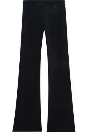 Courrèges Heritage low-rise flared trousers