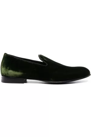 D4.0 Men Slip On Shoes - Fodera slip-on velvet loafers