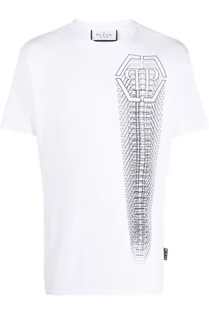Philipp Plein Men Long Sleeve Polo Shirts - Round-neck SS T-shirt