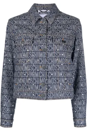 Moschino Monogram-print denim jacket