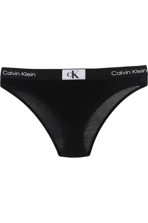 Calvin Klein Women Briefs - Logo-waistband stretch briefs