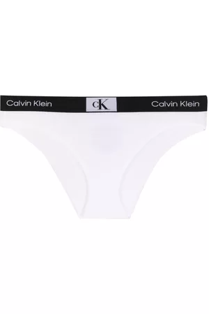 Calvin Klein Women Briefs - Logo-waistband stretch briefs