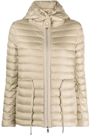 Moncler Women Cropped Jackets - Raie hooded quilted jacket