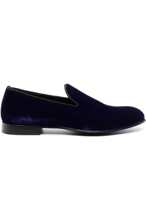 D4.0 Men Slip On Shoes - Fodera slip-on velvet loafers