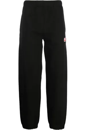 Kenzo Logo-embroidered tapered track pants