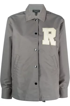 RAG&BONE Women Casual Shirts - Rand logo-patch shirt jacket