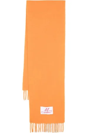 Marni Logo-appliqu?? alpaca-blend scarf