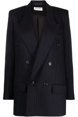 Saint Laurent Pinstripe double-breasted blazer
