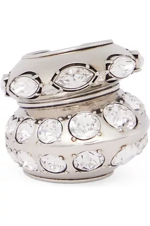 Alexander McQueen Women Rings - Jewelled Accumulation ring