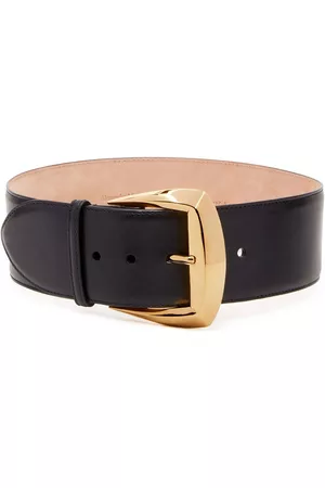 Alexander McQueen Women Belts - Geometric Buckle waist belt