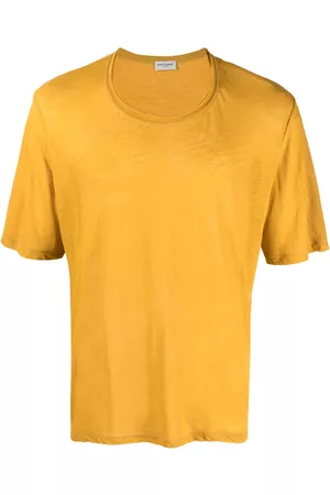 Saint Laurent Men Short Sleeve - Crew-neck short-sleeve T-shirt
