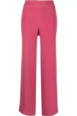 Giorgio Armani Women Wide Leg Pants - 2000s wide-leg silk trousers