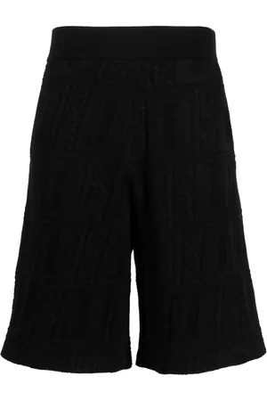 Dsquared2 Logo-print waffle-knit shorts