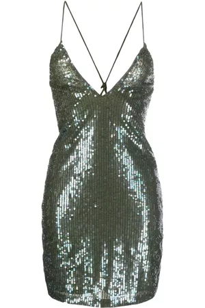 P.a.r.o.s.h. Women Sequin Party Dresses - Sequin-embellishment mini dress