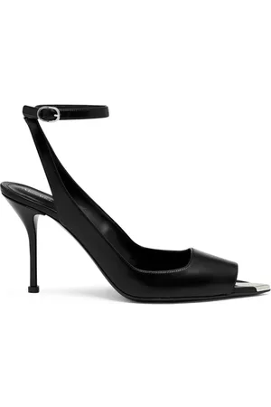 Alexander McQueen Women Sandals - Punk 90mm ankle-strap sandal