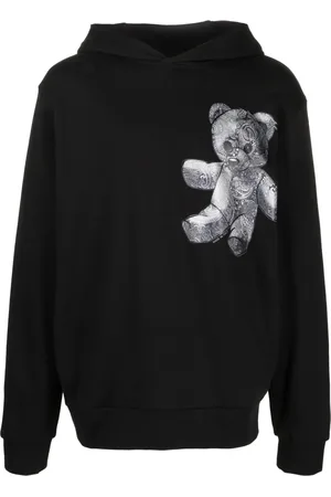 Philipp Plein Teddy Bear paisley-print hoodie