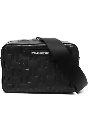 Karl Lagerfeld Men 17 Inch Laptop Bags - K/Monogram Camera Bag