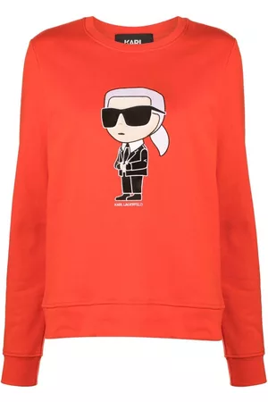 Karl Lagerfeld Women Sweatshirts - Ikonik 2.0 crewneck sweatshirt