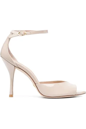 Stuart Weitzman 110mm patent-leather sandals