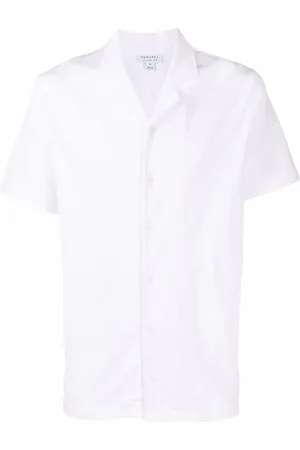 Sunspel Spread-collar shirt