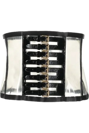 Dolce & Gabbana 2000s patent leather corset belt