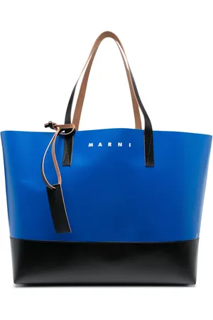 Marni Tribeca leather tote bag