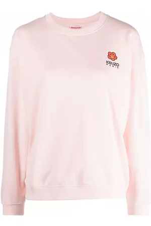 Kenzo Women Sweatshirts - Boke Flower cotton sweatshirt