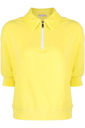 Moncler Logo-patch terry-cloth polo shirt
