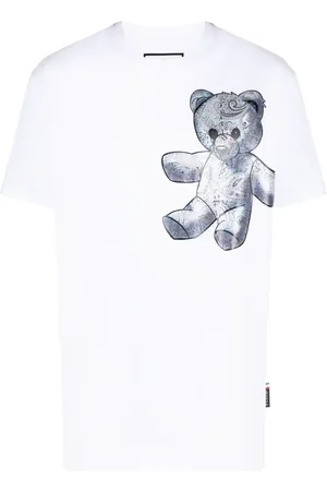 Philipp Plein Teddy Bear paisley-print T-shirt