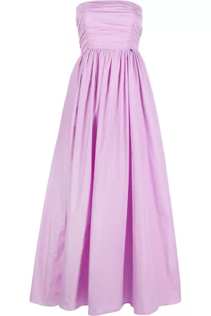 Liu Jo Women Evening Maxi Dresses - Strapless taffeta maxi dress