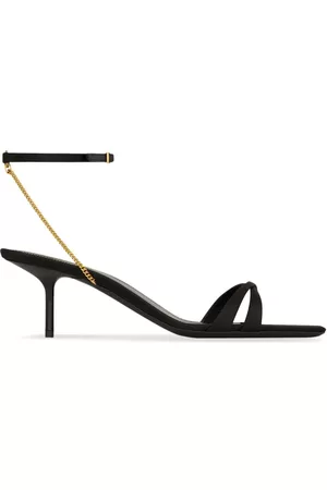 Saint Laurent Women Sandals - Chain-strap 60mm sandals